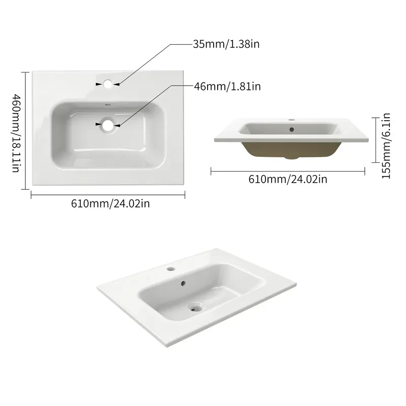 Jetman Vanity Basins