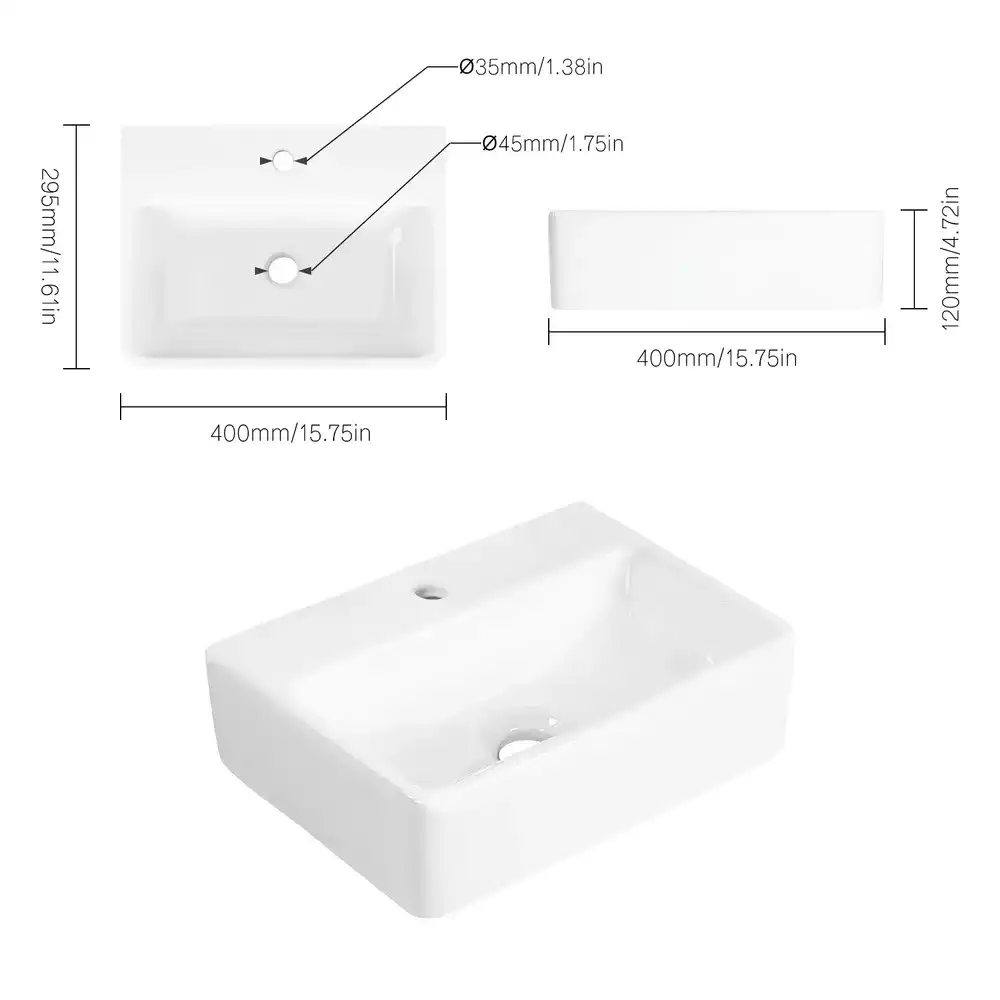 Jetman countertop basins