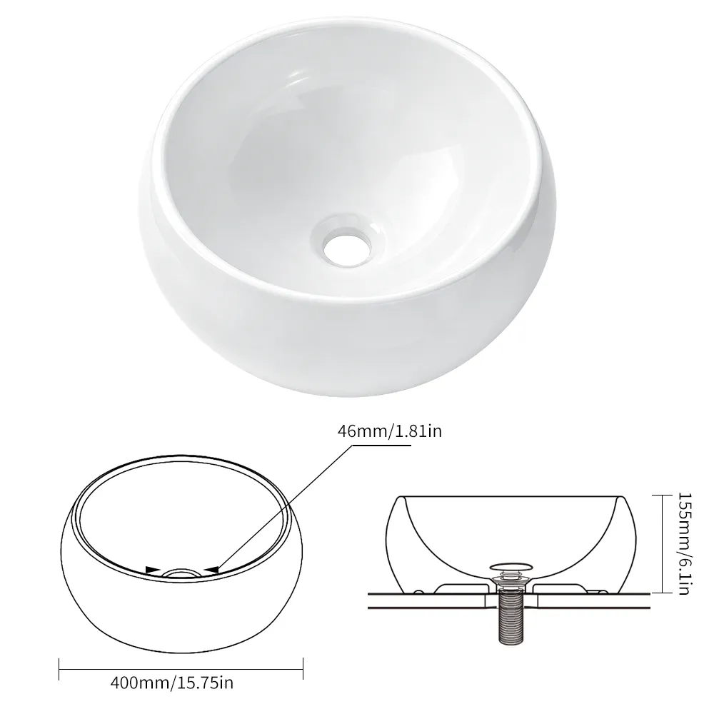 Jetman countertop basins