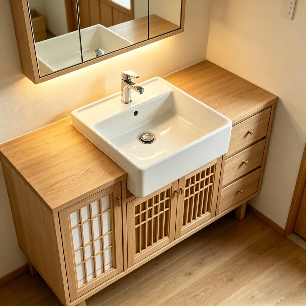 Jetman semi recessed basins