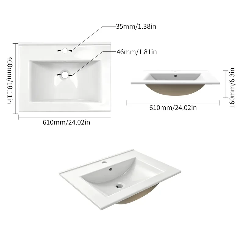 Jetman Vanity Basins