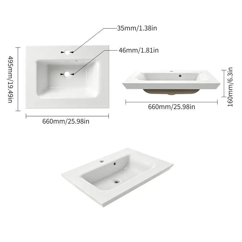 Jetman vanity basins