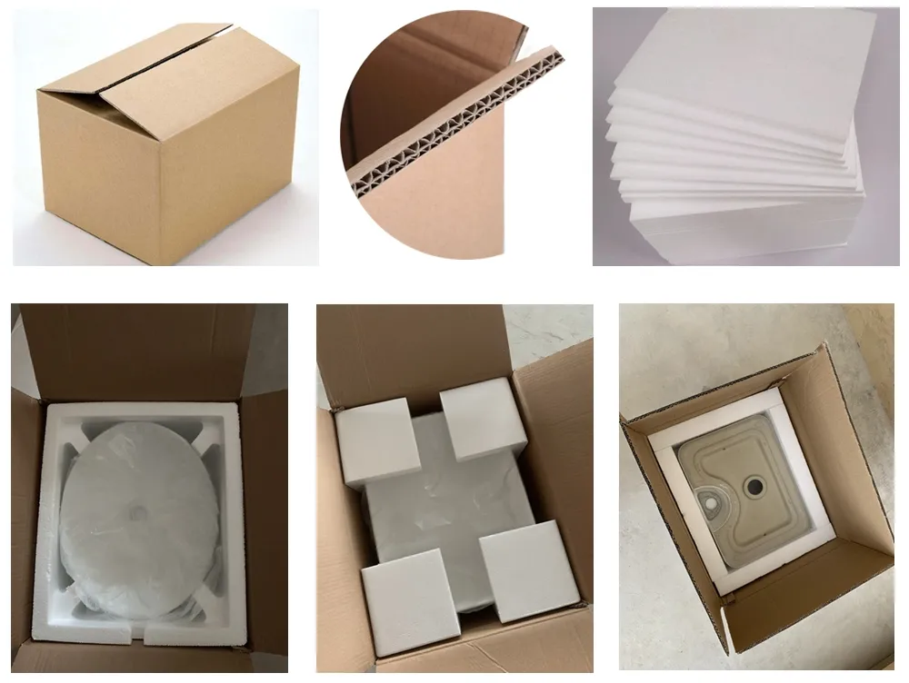 Custom export packaging for OEM bathroom products